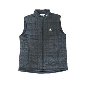 KJUS Vest Mens 56 2XLRowan Insulated Full Zip Blue Concession Vest Quilted Golf